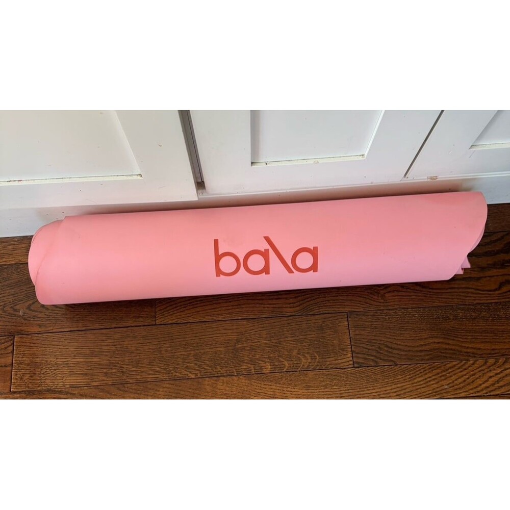 Bala Wavy Mat 5mm  Blush Pink Yoga Pilates Home Workout Exercise
